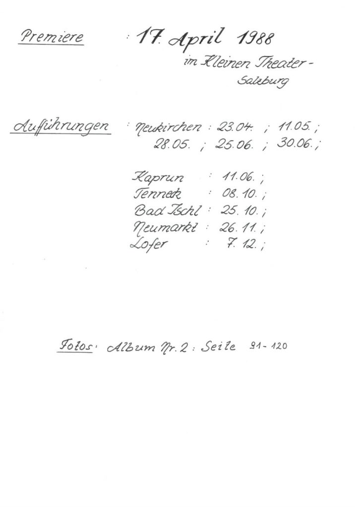 Zwölfeläuten (April 1988) Zwölfeläuten (April 1988)