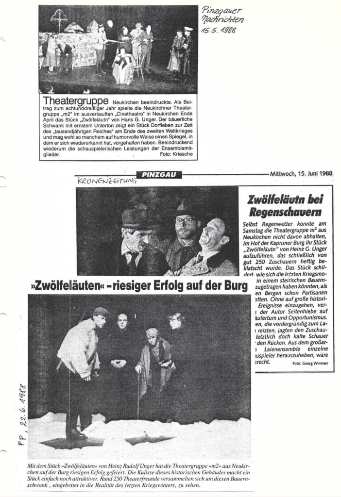 Zwölfeläuten (April 1988) Zwölfeläuten (April 1988)