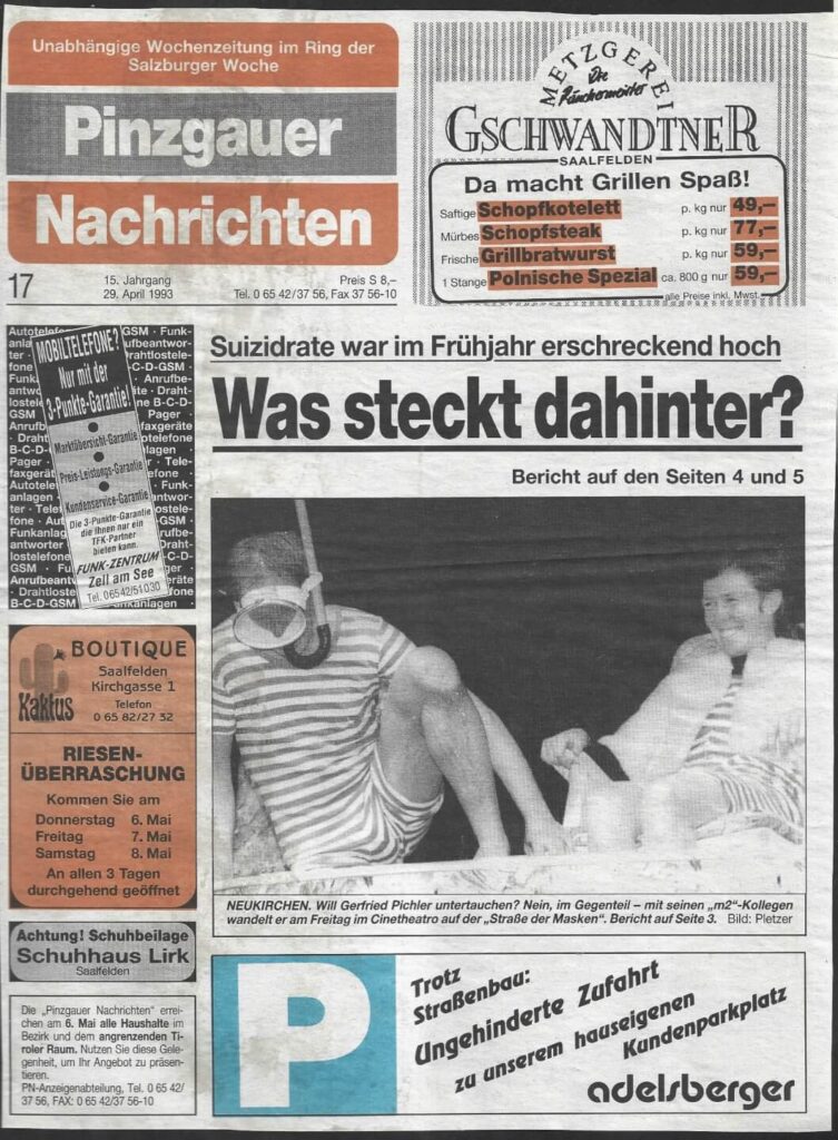 Straße der Masken (April 1993)