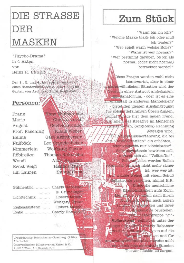 Straße der Masken (April 1993)