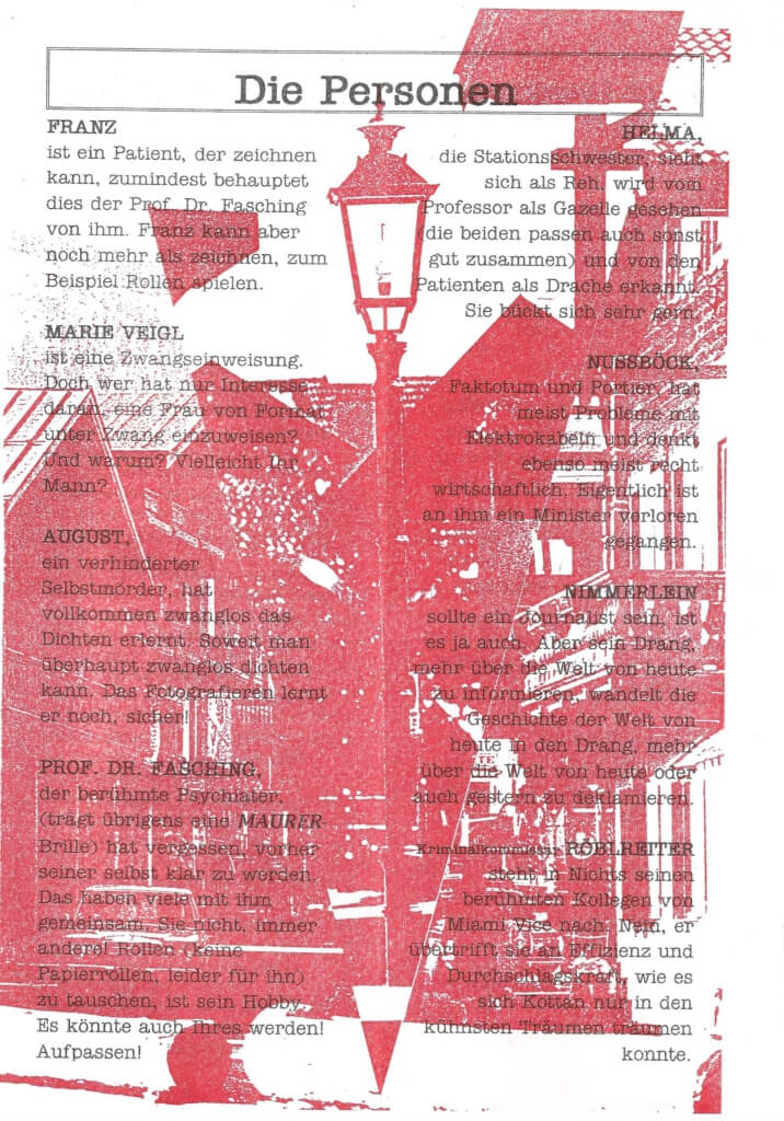 Straße der Masken (April 1993)