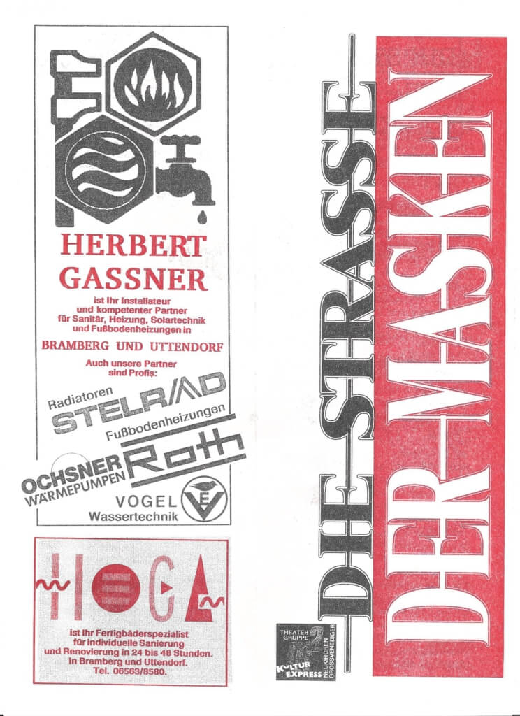 Straße der Masken (April 1993)