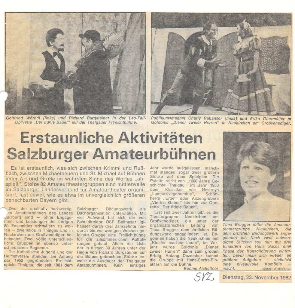 Diener zweier Herrn (November 1981)