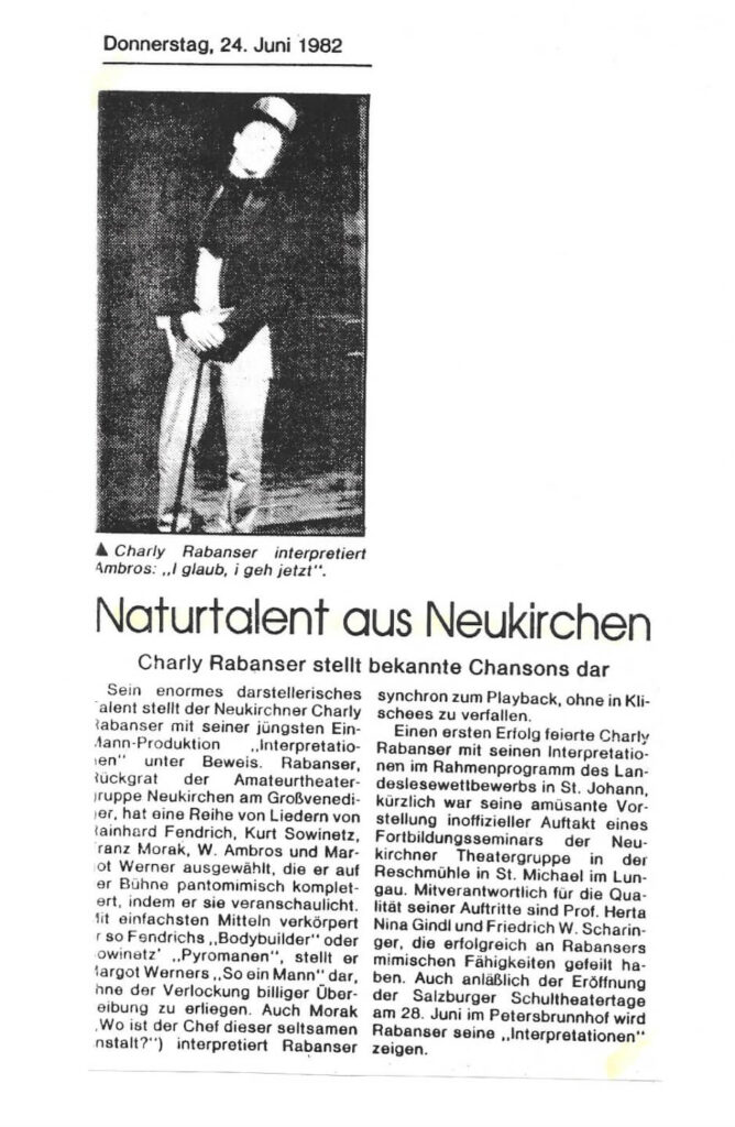 Diener zweier Herrn (November 1981)