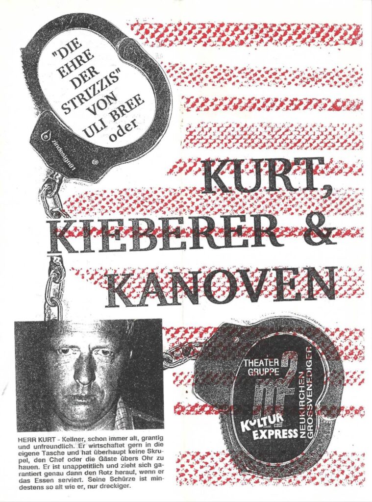 Kurt, Kieberer und Kanoven (Mai 1991)