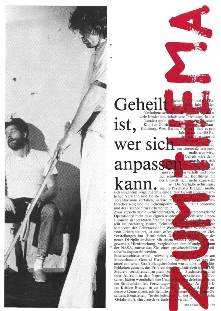 Einer flog über das Kuckucksnest (Februar 1989)