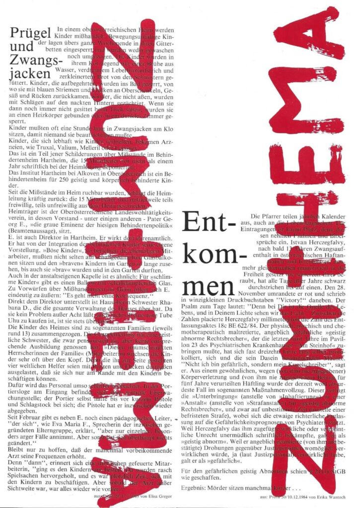 Einer flog über das Kuckucksnest (Februar 1989)