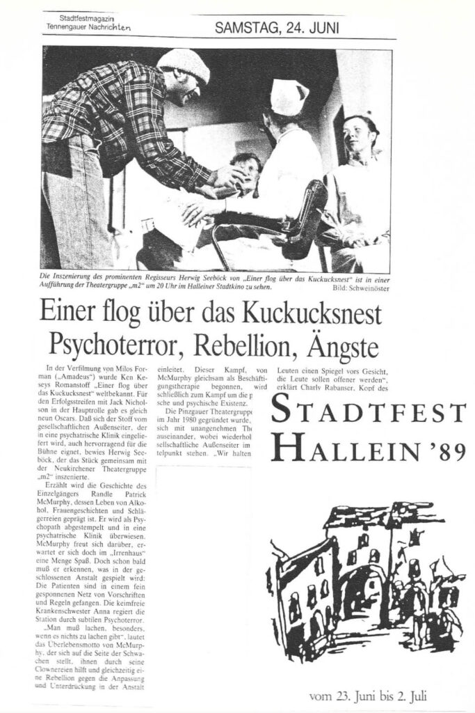 Einer flog über das Kuckucksnest (Februar 1989)