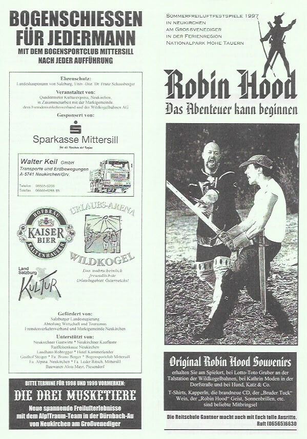 Robin Hood II (Juli 1997) Robin Hood II (Juli 1997)