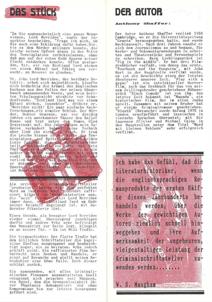Revanche (Mai 1990)