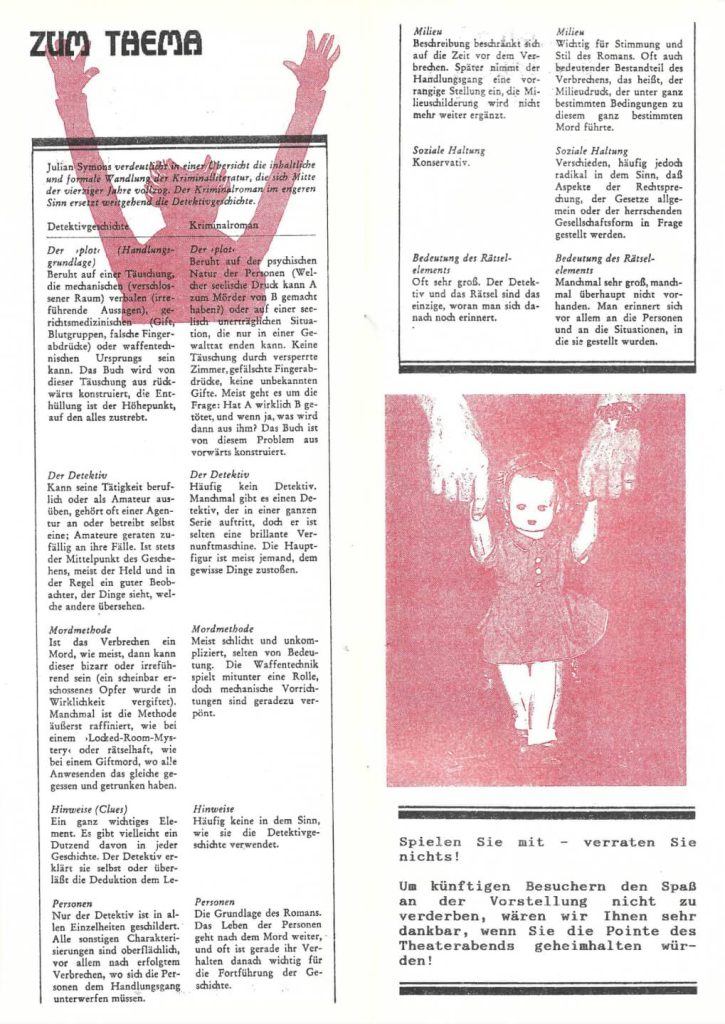 Revanche (Mai 1990)