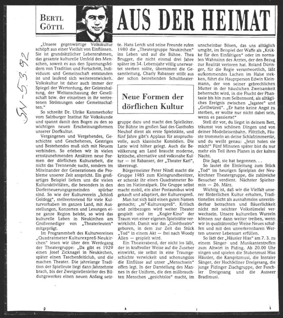 Tod (Februar 1992)