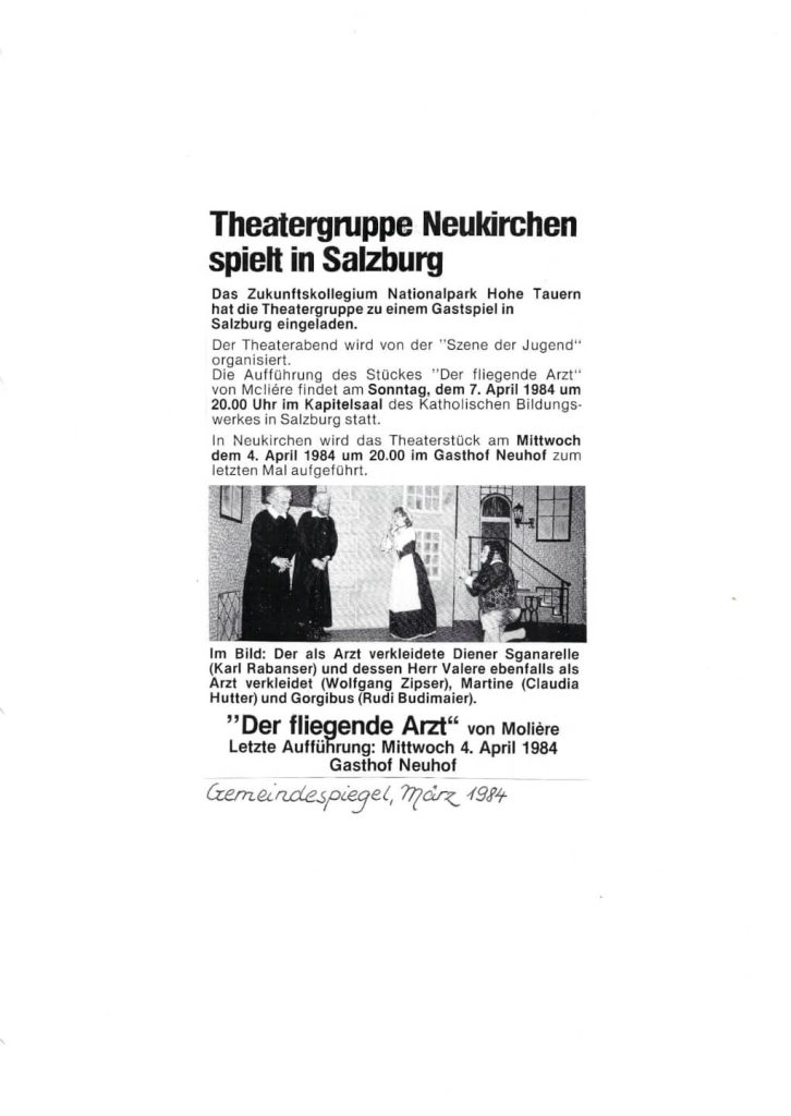 Der fliegende Arzt (November 1983)