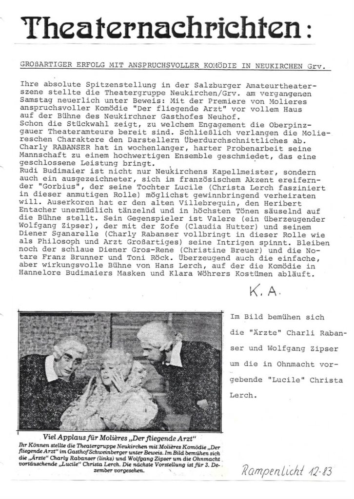 Der fliegende Arzt (November 1983)