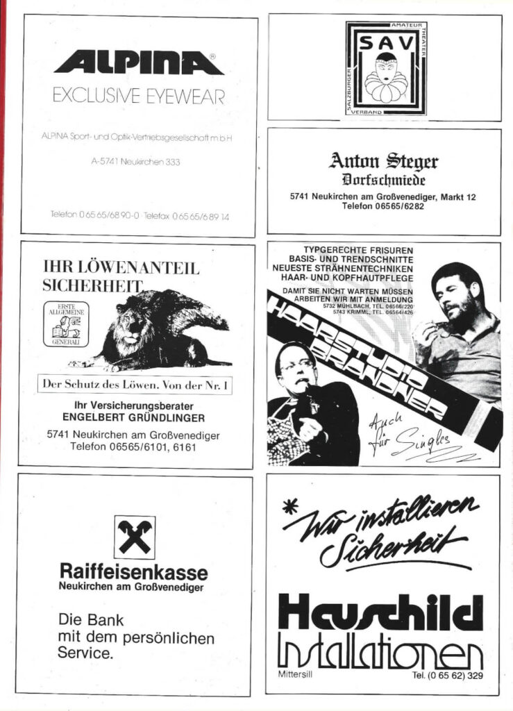 Singles (Dezember 1989)