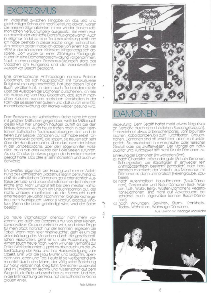 Stigma (Juni 1987)
