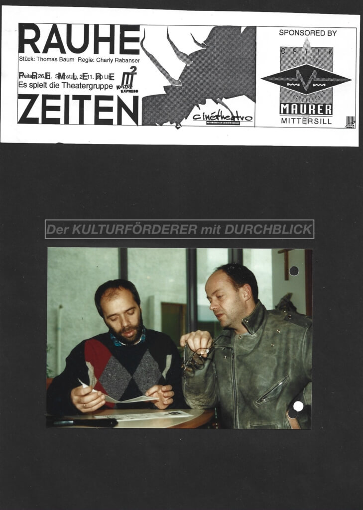 Rauhe Zeiten (November 1993)