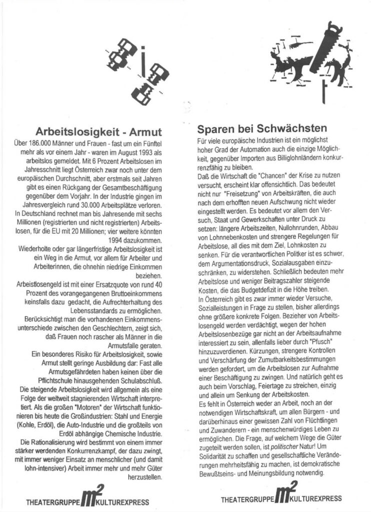 Rauhe Zeiten (November 1993)