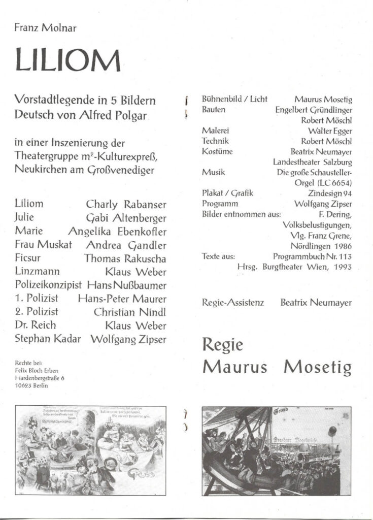 Liliom (März 1994)