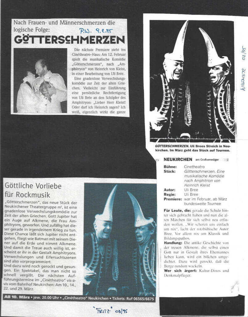 Götterschmerzen (Februar 1995)