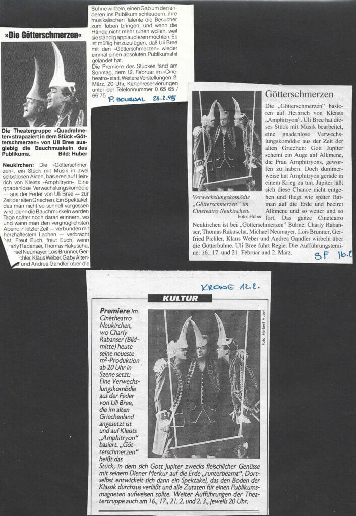 Götterschmerzen (Februar 1995)