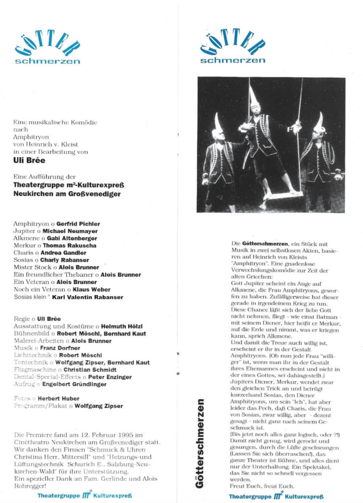 Götterschmerzen (Februar 1995)