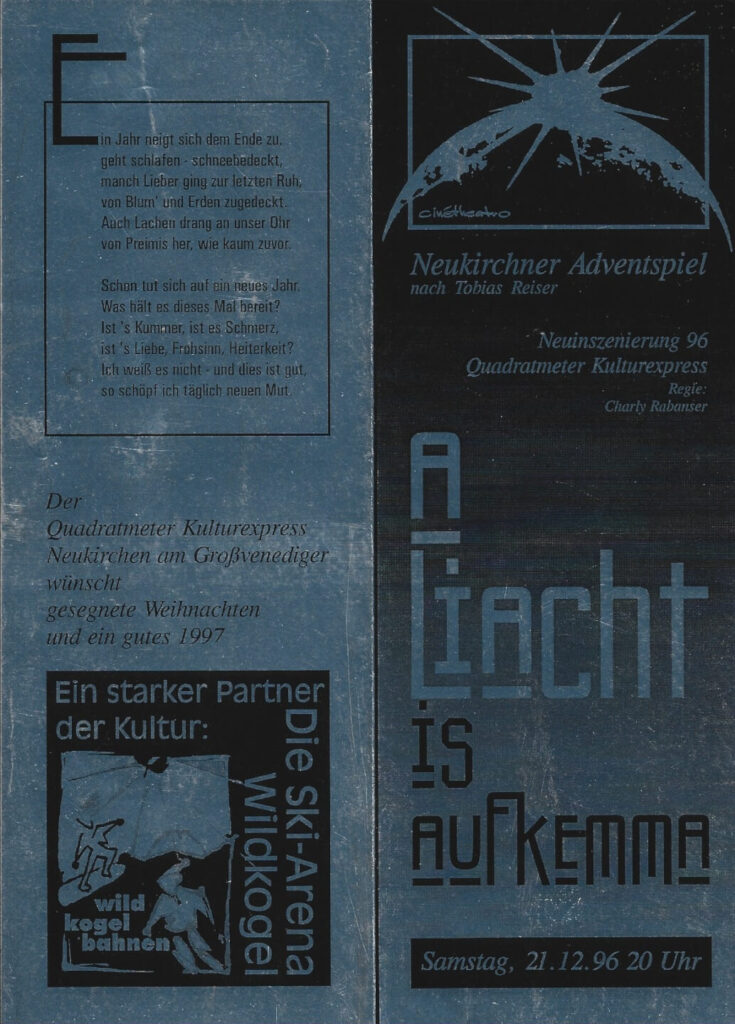 A Liacht is aufkemma (Dezember 1996)