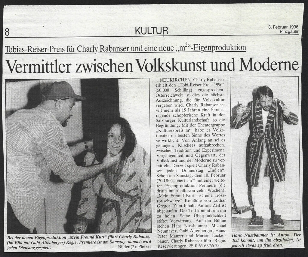 Mein Freund Kurt (Februar 1996)