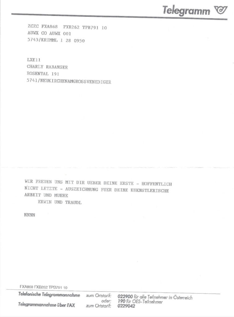 Tobi Reiser Preis (März 1996)