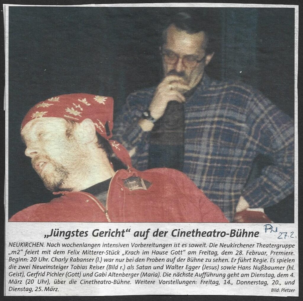Krach im Hause Gott (Februar 1997)