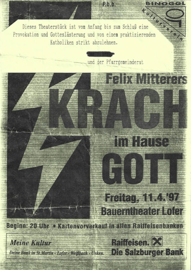 Krach im Hause Gott (Februar 1997)