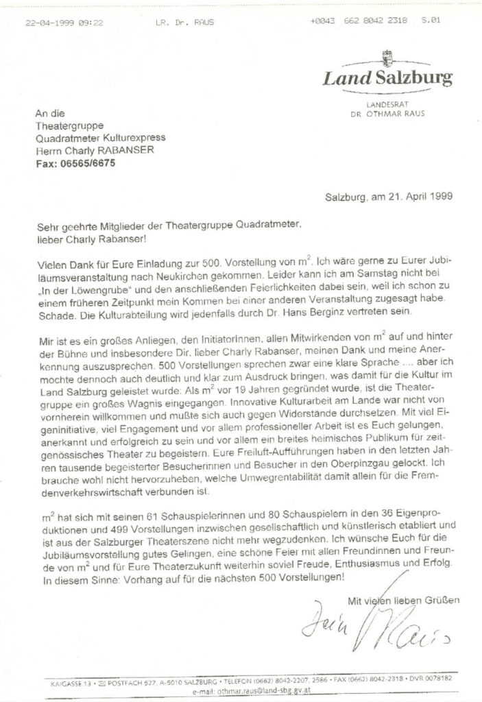 In der Löwengrube (Februar 1999)