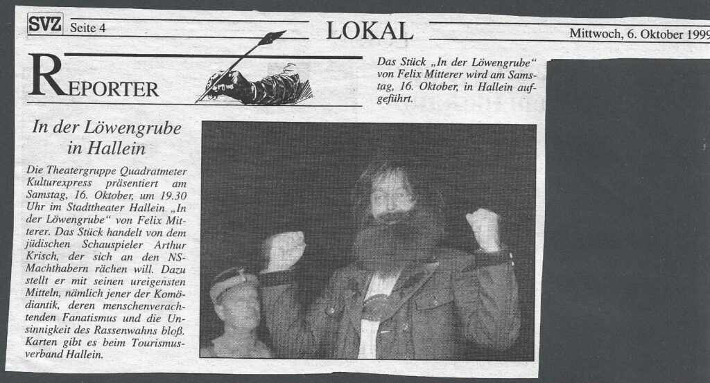 In der Löwengrube (Februar 1999)