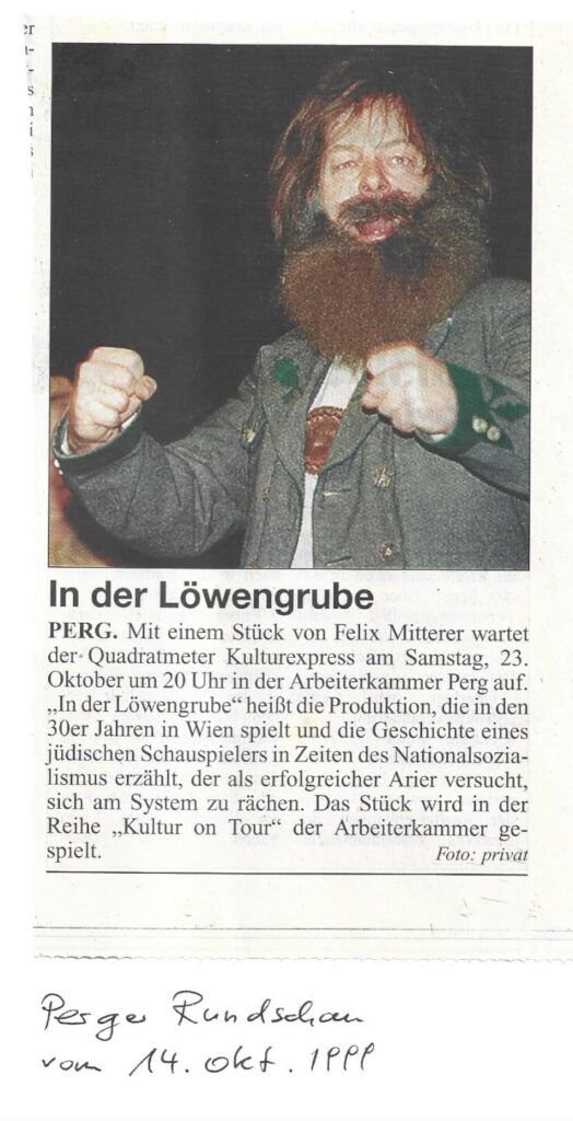 In der Löwengrube (Februar 1999)