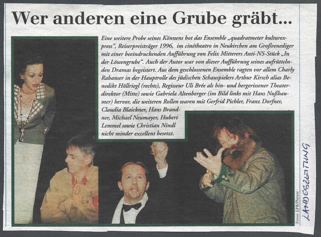 In der Löwengrube (Februar 1999)