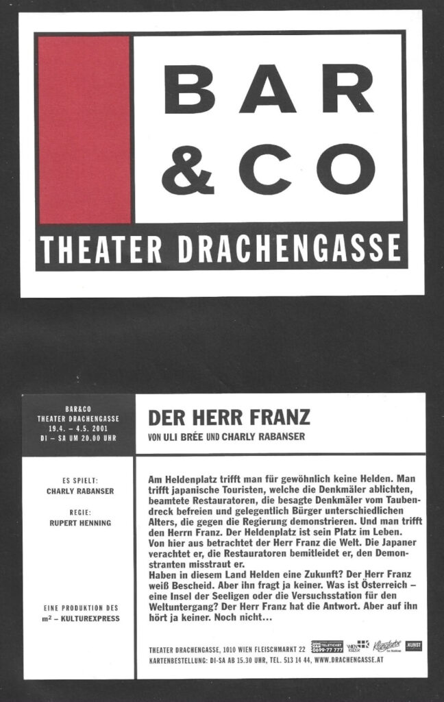 Der Herr Franz (Mai 2000)