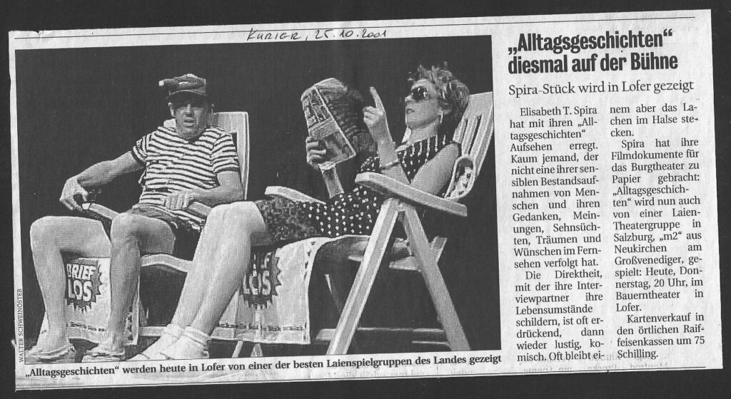 Alltagsgeschichten (März 2001)