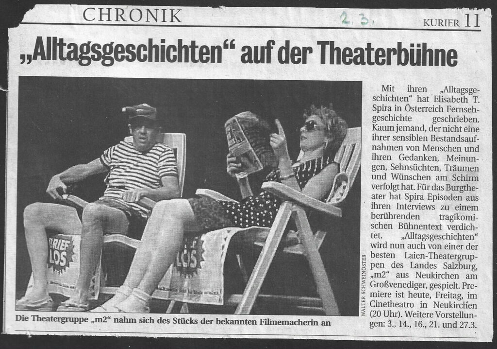 Alltagsgeschichten (März 2001)