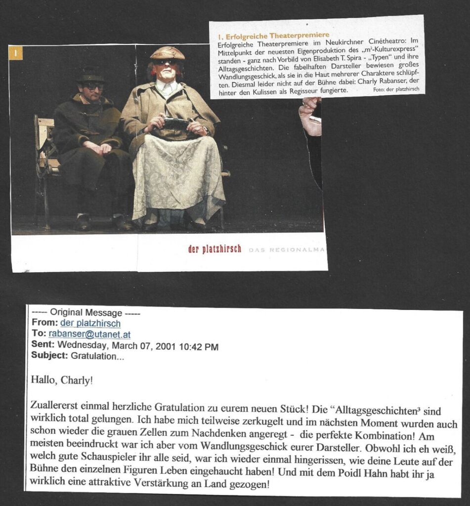 Alltagsgeschichten (März 2001)
