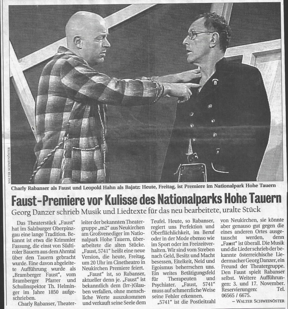 Faust, 5741 (November 2001)