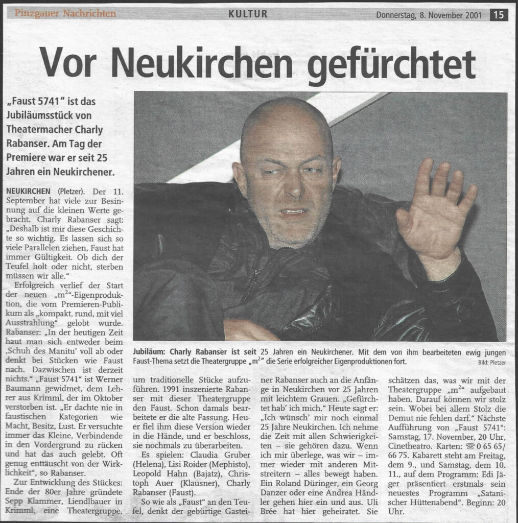 Faust, 5741 (November 2001)