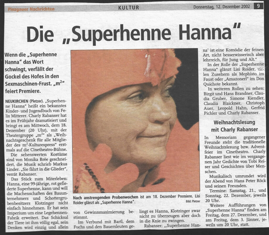 Superhenne Hanna (Dezember 2002) Superhenne Hanna (Dezember 2002)