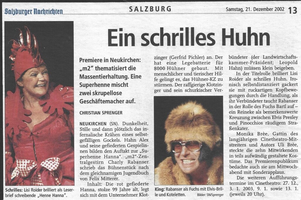 Superhenne Hanna (Dezember 2002) Superhenne Hanna (Dezember 2002)