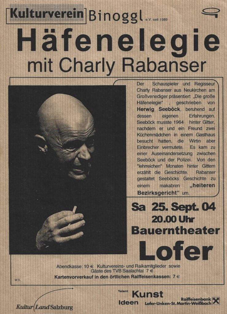 Die große Häfenelegie (März 2003)