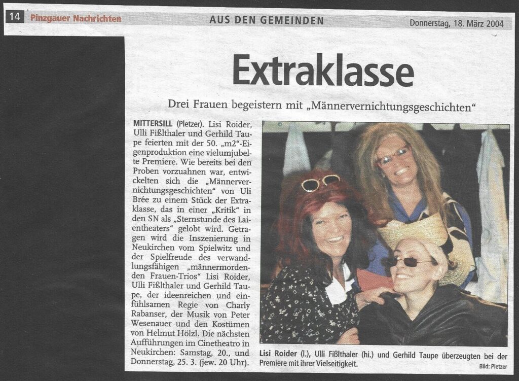 Männervernichtungsgeschichten (März 2004) Männervernichtungsgeschichten (März 2004)