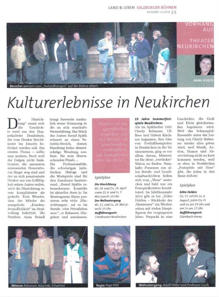 Die Hinrichtung (März 2010) Die Hinrichtung (März 2010)