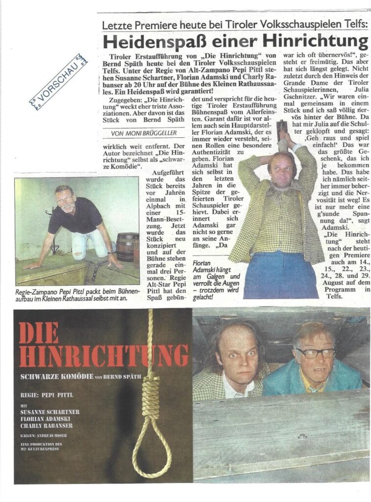 Die Hinrichtung (März 2010) Die Hinrichtung (März 2010)