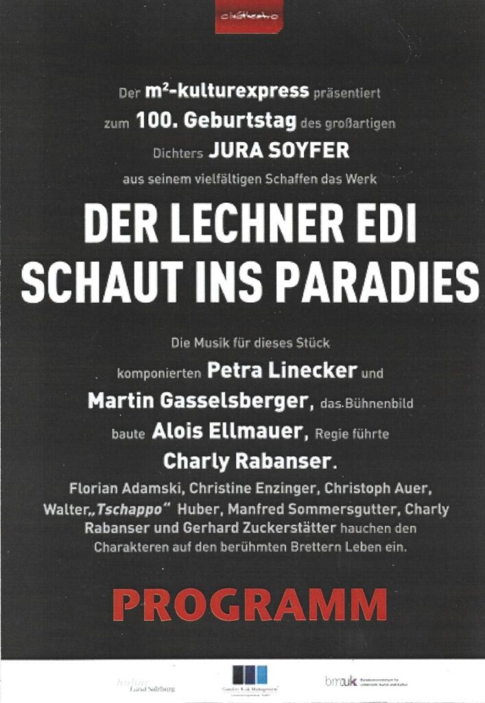 Der Lechner Edi schaut ins Paradies (Dezember 2012)