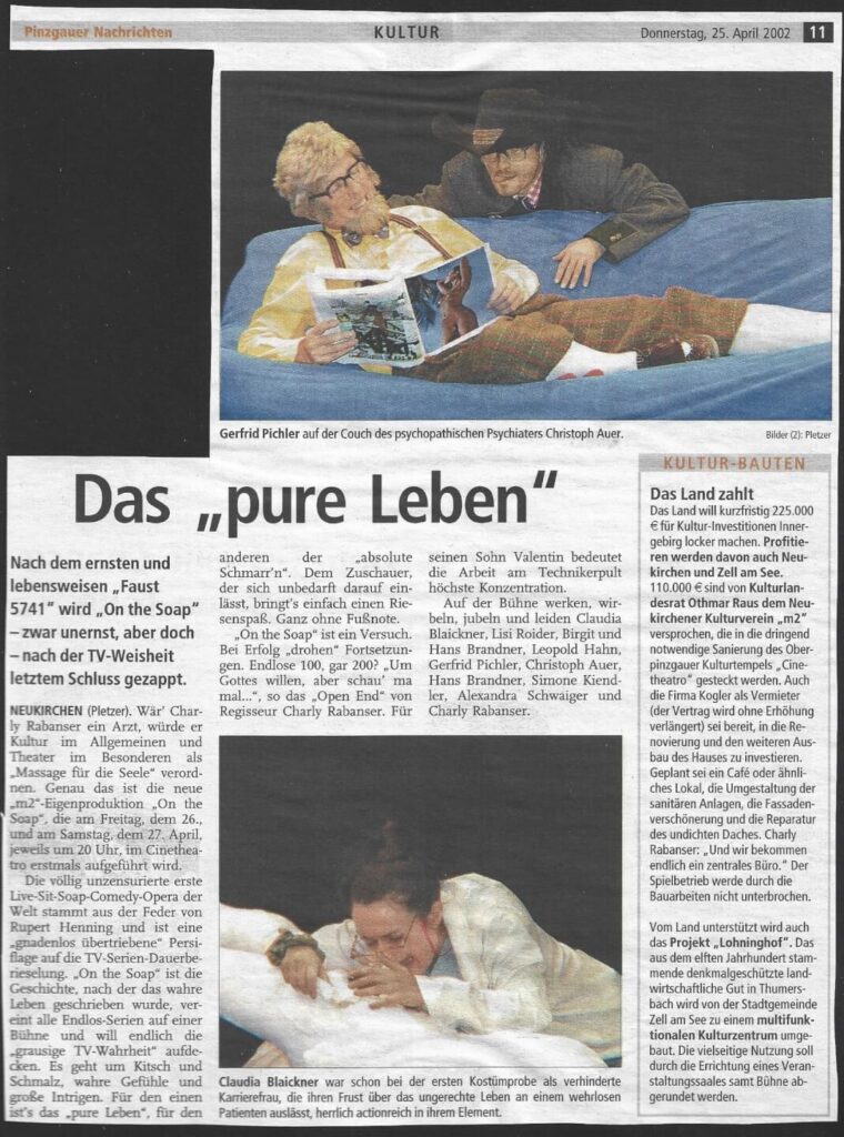 On the Soap I (April 2002)