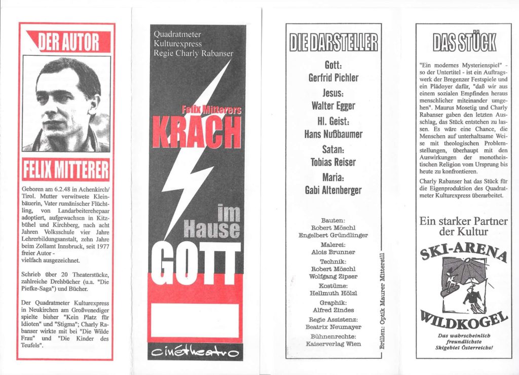 Krach im Hause Gott (Februar 1997)